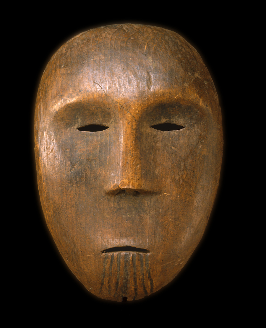 Inuit or Inupiat Anthropomorphic Face Mask