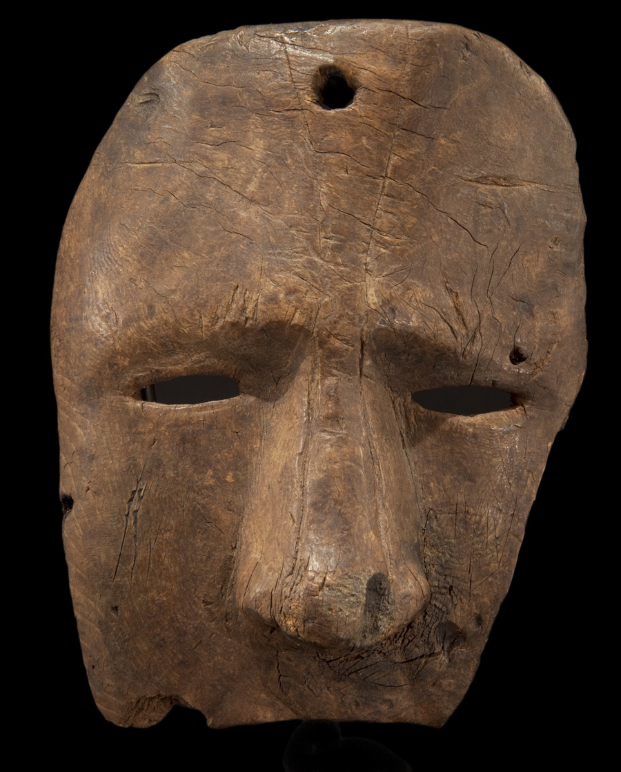 Inuit Fragmentary Anthropomorphic Face Mask