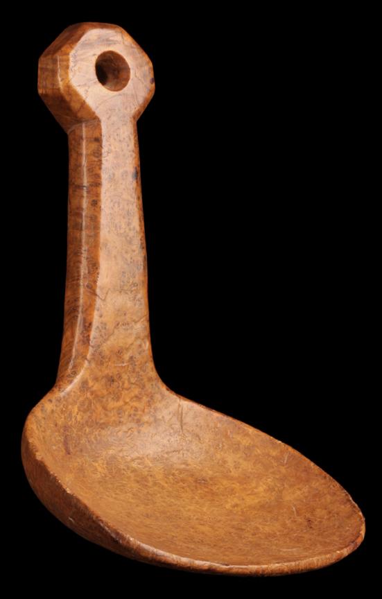 Ladle with pierced Octagonal Top