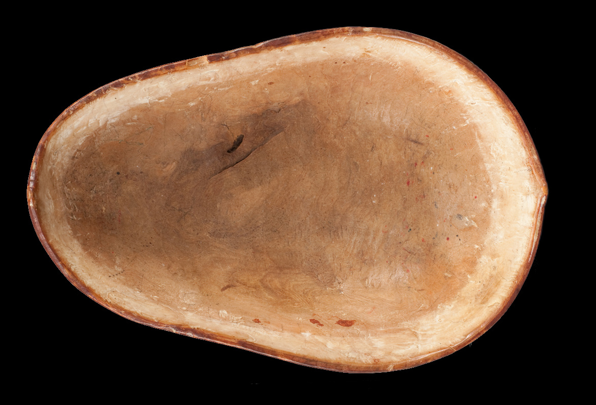 Red Painted Ceremonial Bowl 